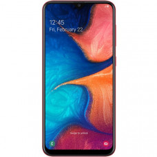 Смартфон Samsung Galaxy A20 (2019) 3/32GB Red (SM-A205FZRVSER)