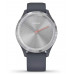 Спортивные наручные часы Garmin Vivomove 3S Silver/Granite Blue