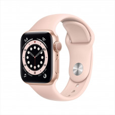 Смарт-часы Apple Watch Series 6 40mm Gold with Pink Sand Sport Band (MG123RU/A)