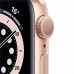 Смарт-часы Apple Watch Series 6 40mm Gold with Pink Sand Sport Band (MG123RU/A)