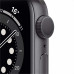 Смарт-часы Apple Watch Series 6 40mm Space Grey with Black Sport Band (MG133RU/A)