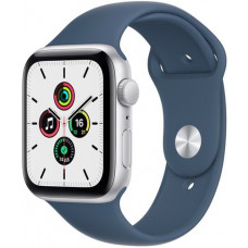 Смарт-часы Apple Watch SE GPS, 44mm Silver with Abyss Blue Sport Band
