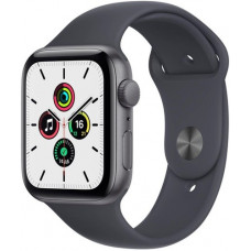 Смарт-часы Apple Watch SE GPS, 44mm Space Grey with Midnight Sport Band