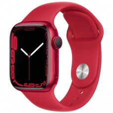 Смарт-часы Apple Watch Series 7 GPS 45mm (PRODUCT)RED Alum. Sport