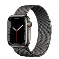 Смарт-часы Apple Watch Series 7 GPS + Cellular 41мм Graphite Stainless Steel Case