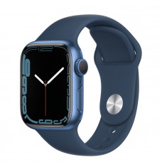 Смарт-часы Apple Watch Series 7 (41mm) Blue Aluminum Case with Abyss Blue Sport Band