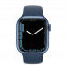 Смарт-часы Apple Watch Series 7 (41mm) Blue Aluminum Case with Abyss Blue Sport Band
