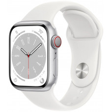 Смарт-часы Apple Watch Series 8 41 мм Aluminium Case, silver/white