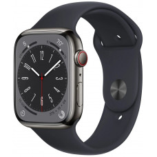 Смарт-часы Apple Watch Series 8 41 мм Steel Case, graphite/midnight
