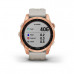 Смарт-часы Garmin Fenix 7S Solar Wi-Fi, розовое золото/песочный