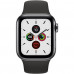 Apple Watch Series 5 GPS+ Cellular 40mm Space Black Stainless Steel Case with Black Sport