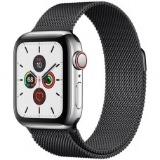 Apple Watch Series 5 GPS+ Cellular 40mm Space Black Stainless Steel Case with Space Black