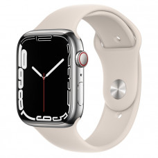 Умные часы Apple Watch Series 7 41 мм Aluminium Case GPS + Cellular, сияющая звезда