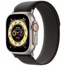 Смарт-часы Apple Watch Ultra 49 мм Titanium Case, титановый/черно-серый Trail Loop M/L