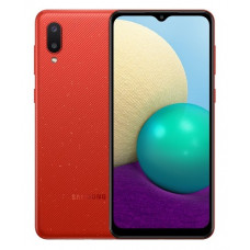 Смартфон Samsung Galaxy A02 32Gb красный (SM-A022G/DS)