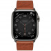 Умные часы Apple Watch Hermes Series 8 GPS + Cellular 45 мм Space Black Stainless Steel Ca