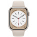 Смарт-часы Apple Watch Series 8 (41mm) Starlight Aluminium case, sport band M/L
