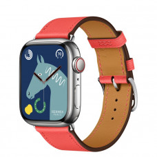 Умные часы Apple Watch Hermes Series 8 GPS + Cellular (41mm) Silver/Rose Texas