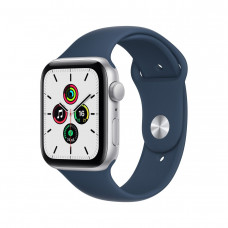 Смарт-часы Apple Watch SE A2352 44 мм, silver aluminum case, abyss blue sport band