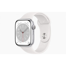 Смарт-часы Apple Watch Series 8 45mm Silver, stainless steel case, M/L (MNVW3LL/A)