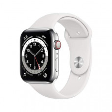 Умные часы Apple Watch Series 6 GPS + Cellular, 44mm Silver Stainless Steel Case