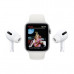Умные часы Apple Watch Series 6 GPS + Cellular, 44mm Silver Stainless Steel Case