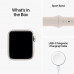 Смарт-часы Apple Watch SE 2022 A2723,  44мм,  серебристый / белый