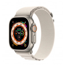 Умные часы  Apple Watch Ultra, 49 мм, M, Starlight Alpine (MQF)