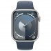 Смарт-часы Apple Watch S9 41mm BLue/Silve Aluminium/White S/M
