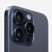 Смартфон Apple iPhone 15 Pro 128 Гб, nano-SIM + eSIM, Blue Titanium