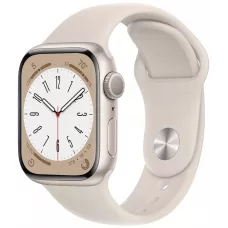 Смарт-часы Apple Watch Series 8 45 мм сияющая звезда M-L спортивный ремешок