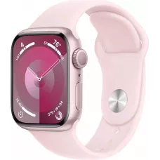 Смарт-часы Apple Watch Series 9 41 мм розовый S, M спортивный ремешок