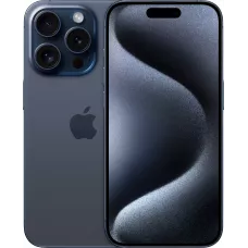 Смартфон Apple iPhone 15 Pro 128 Гб титановый синий
