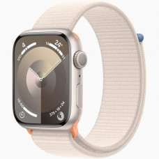 Смарт-часы Apple Watch S9 GPS 45mm Starlight Case with Starlight Sport Band (MR983)