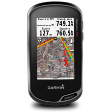 Туристический навигатор Garmin Oregon 750t GPS Topo Russia черный