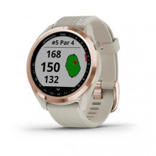 Смарт-часы для гольфа Garmin Approach S42 Golf Rose Gold w/ Light Sand WW