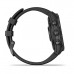 Часы Garmin Fenix 7 Solar серый с черным ремешком