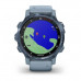 Часы для дайвинга Garmin Descent Mk2s c силиконовым ремешком цвета морской пены