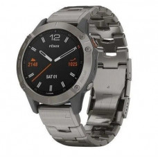 Смарт-часы Garmin Fenix 6 Saphire серый/оранжевый (010-02158-23)