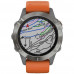 Смарт-часы Garmin Fenix 6 Saphire серый/оранжевый (010-02158-23)