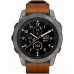 Смарт-часы Garmin Fenix 7 Pro Sapphire серый/коричневый (010-02777-30)