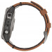 Смарт-часы Garmin Fenix 7 Pro Sapphire серый/коричневый (010-02777-30)